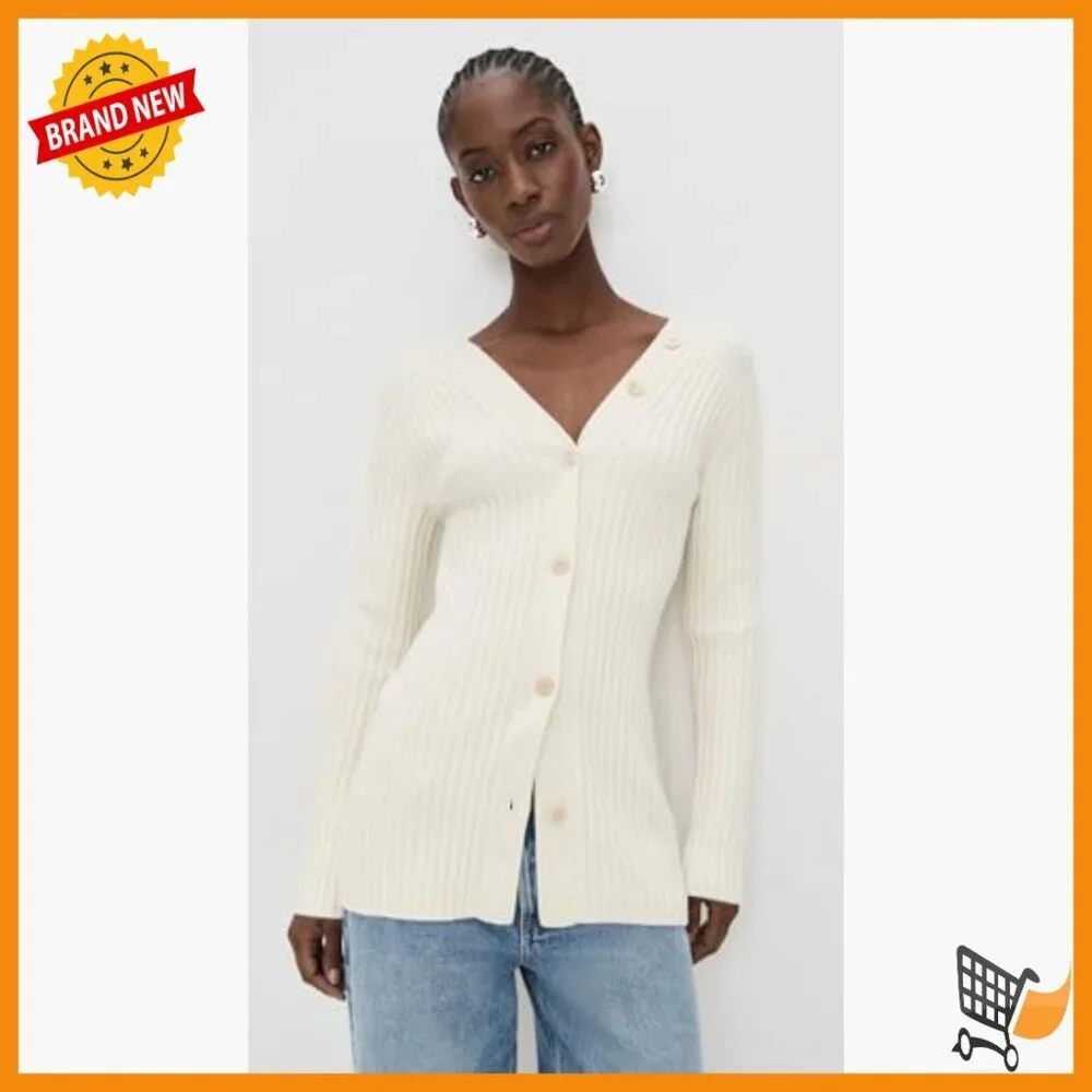 Long Sleeve Open Back Cardigan, Merino Wool, Dry Clean Only